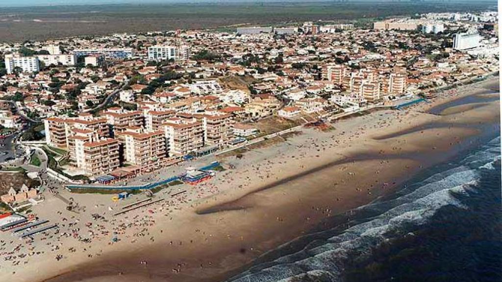 Imagen aérea de Matalascañas.