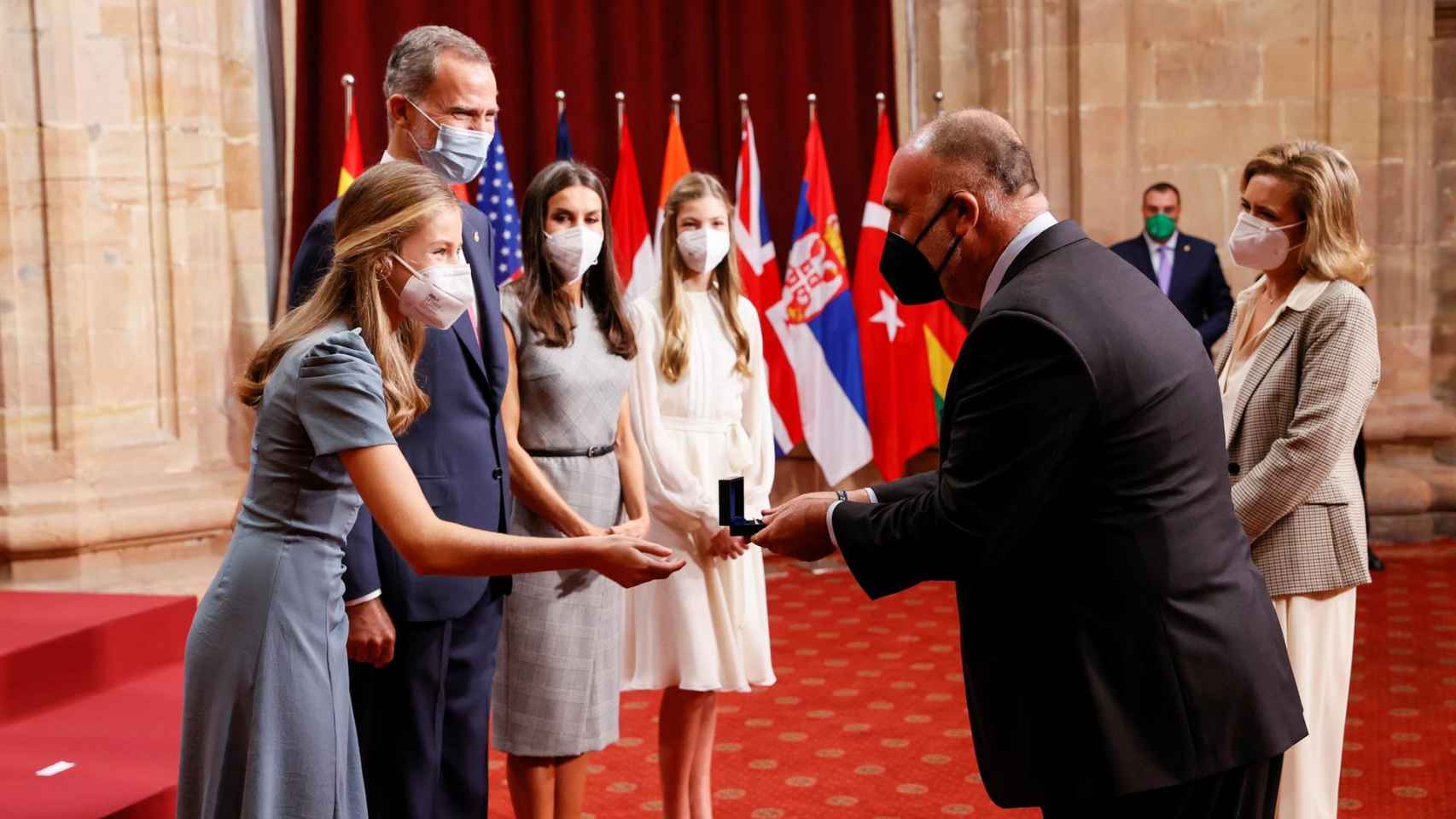 José Andrés recibió este viernes el Premio Princesa de Asturias de la Concordia.