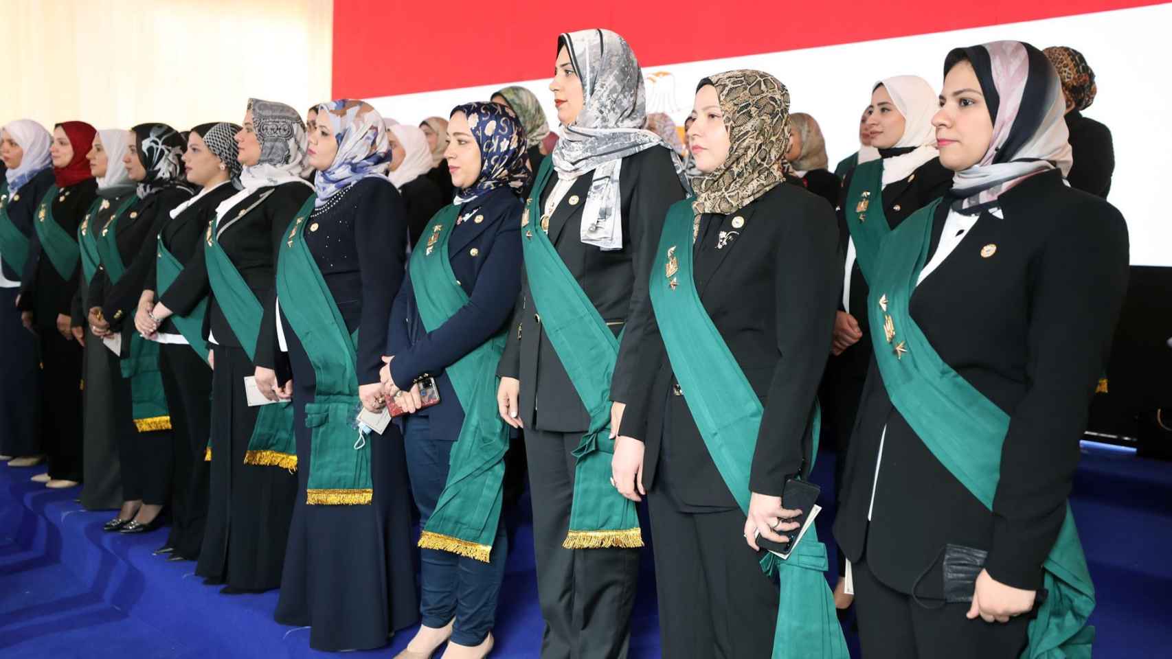 Algunas de las casi 100 mujeres egipcias que han cambiado la historia durante el juramento de su cargo.