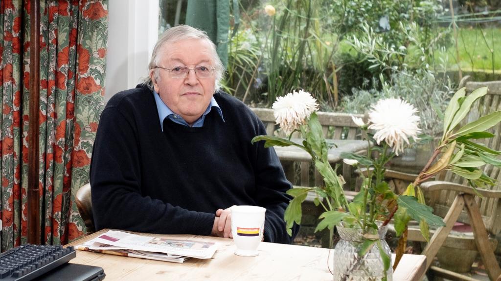 El hispanista Paul Preston, fotografiado en su casa de Londres.