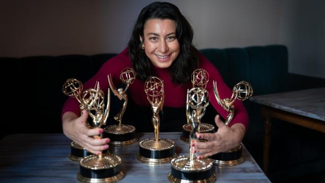 Carmen Vidal, la ganadora de ocho NY Grammys.