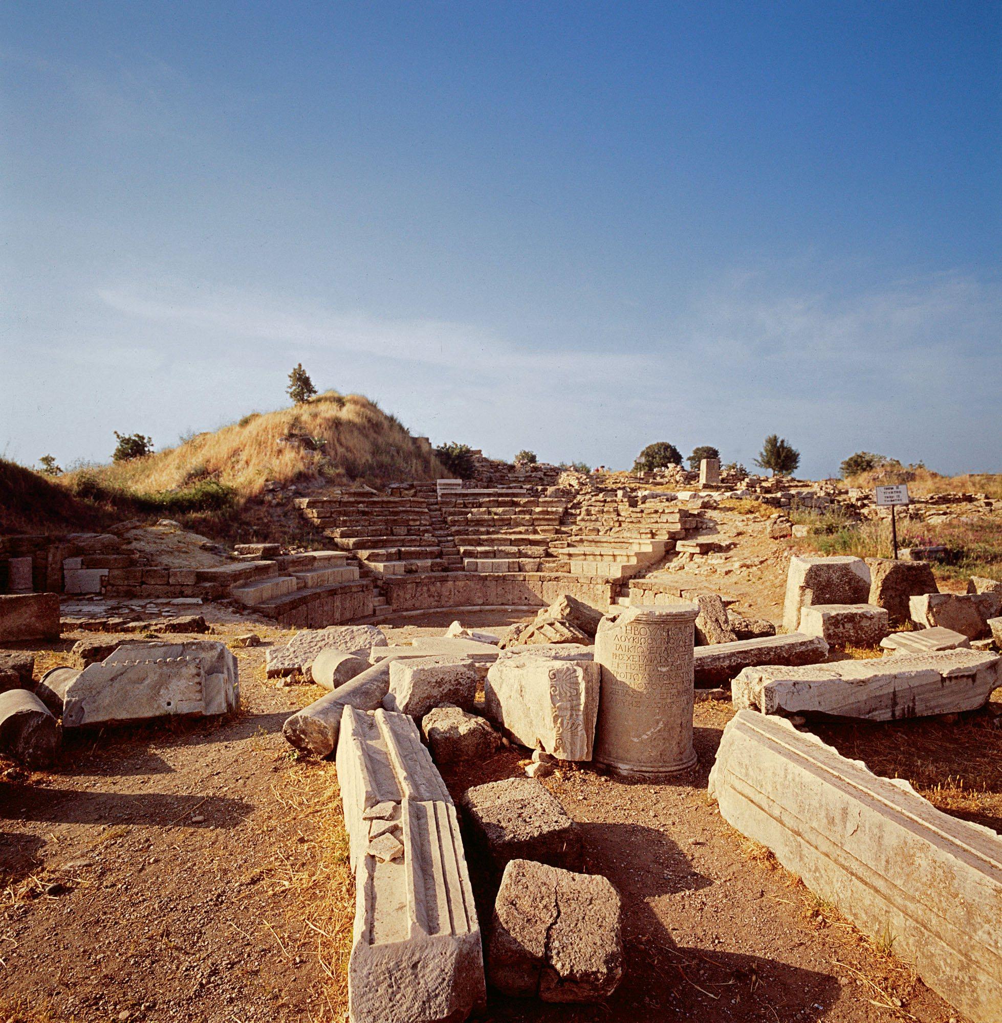 Ruinas de Troya. https://historia.nationalgeographic.com.es