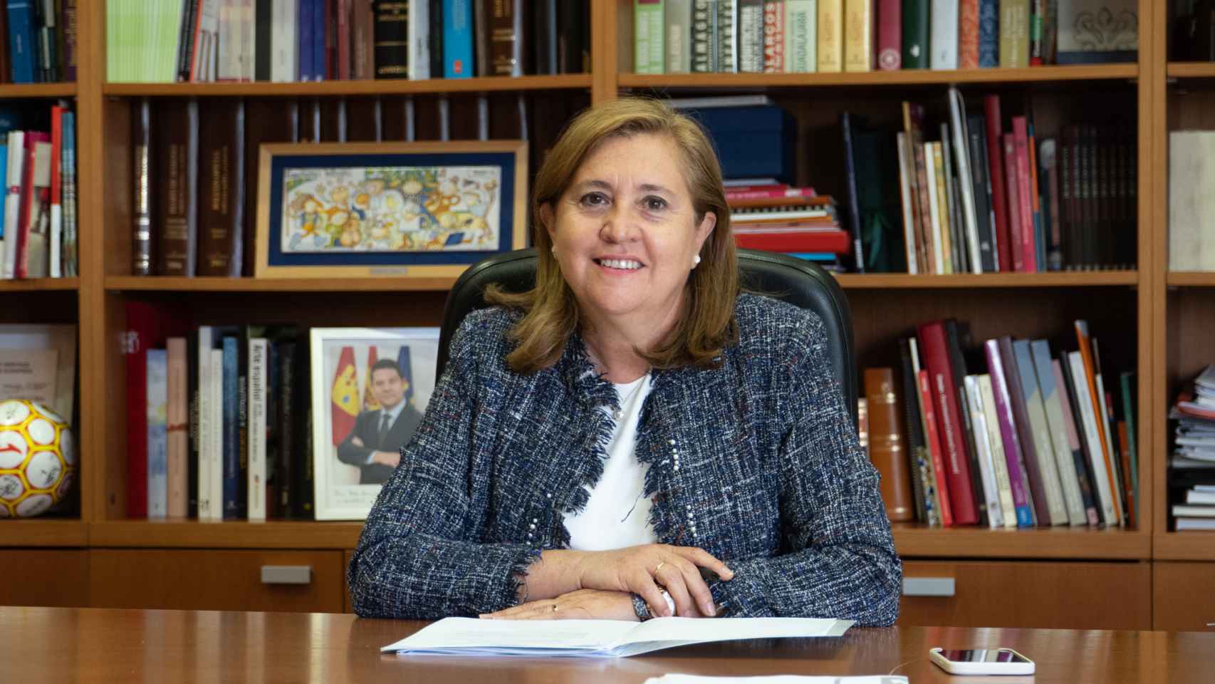 Rosa Ana Rodríguez, consejera de Educación, Cultura y Deportes de Castilla-La Mancha.