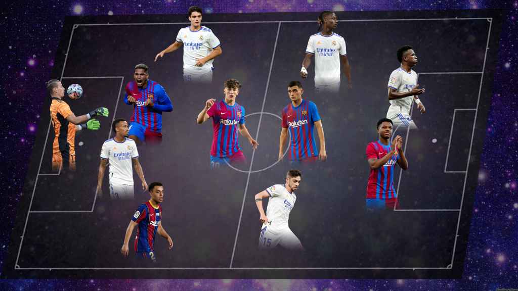 El once sub23 de El Clásico