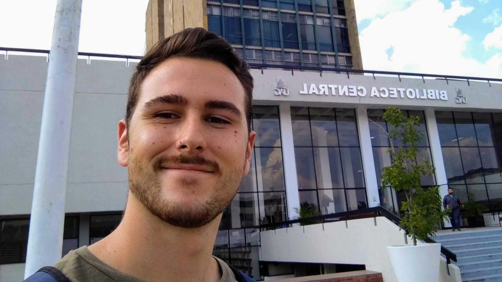 Ildefonso Caro, estudiante de Ingeniería Mecánica