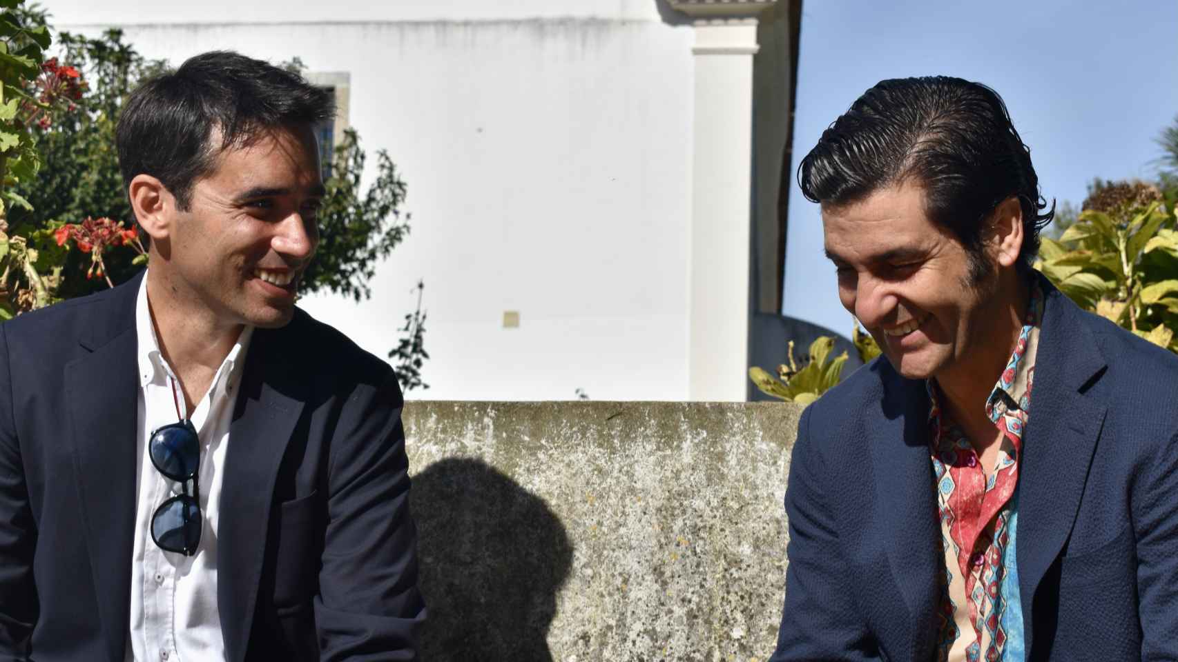 Pedro Jorge Marques y Morante de La Puebla, este fin de semana, en Portugal.