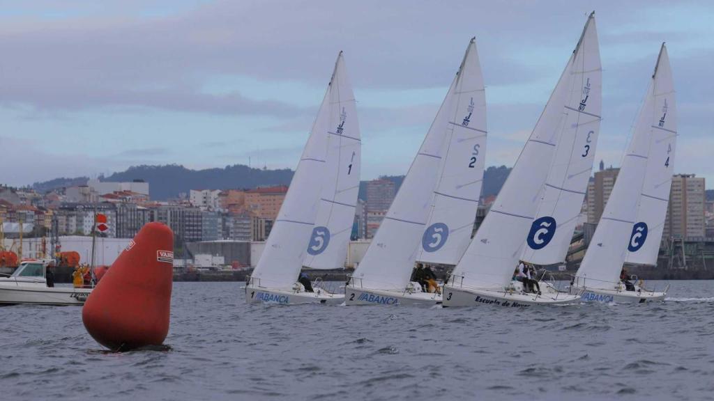 Prueba final de la regata Isabel Zendal