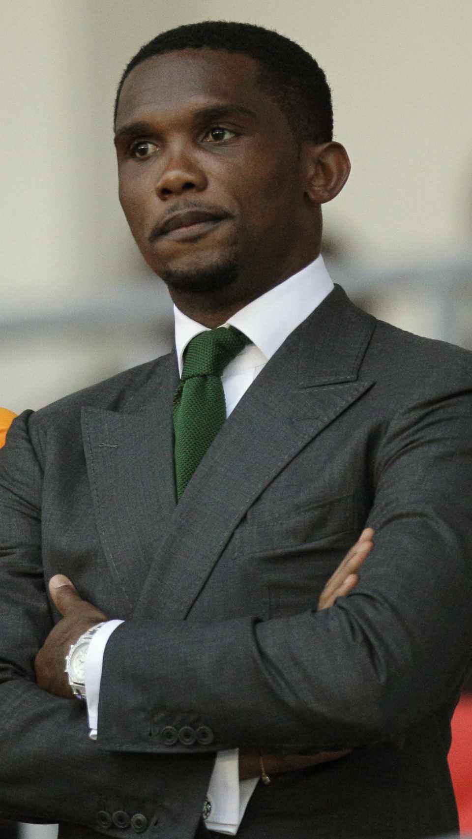 Samuel Eto'o en una imagen tomada en febrero de 2012.