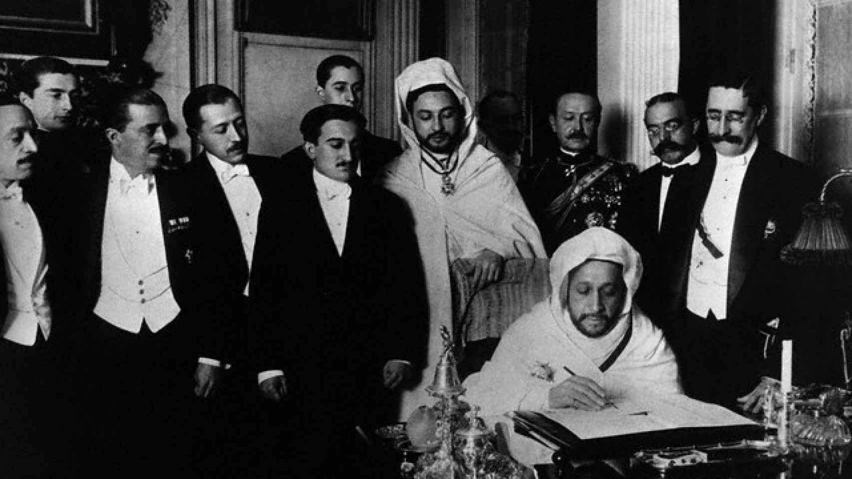 Fotografía de la firma del tratado de la Conferencia de Algeciras de 1906 - Wikipedia