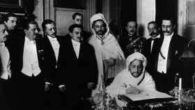 Fotografía de la firma del tratado de la Conferencia de Algeciras de 1906 - Wikipedia