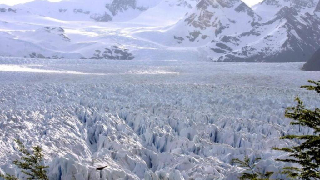 Foto de El Glaciar Perito Moreno en la Patagonia argentina.