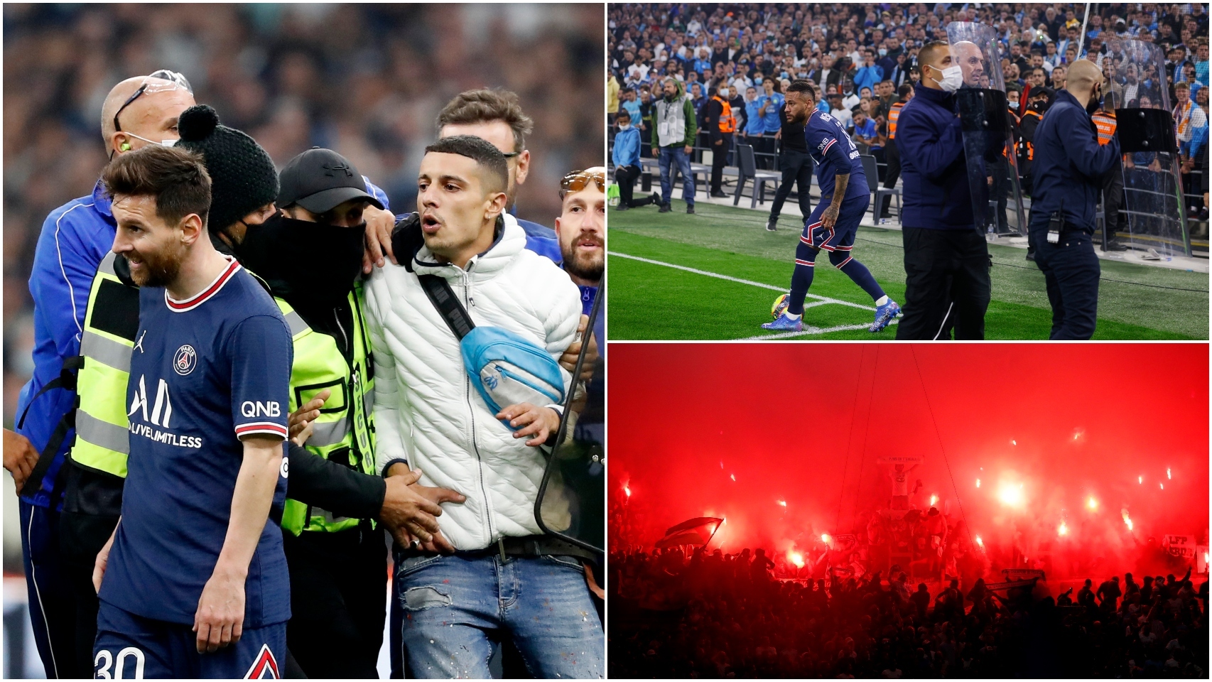 Los incidentes del Marsella - PSG