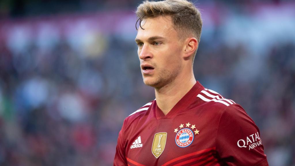 Kimmich durante un partido con el Bayern de Múnich