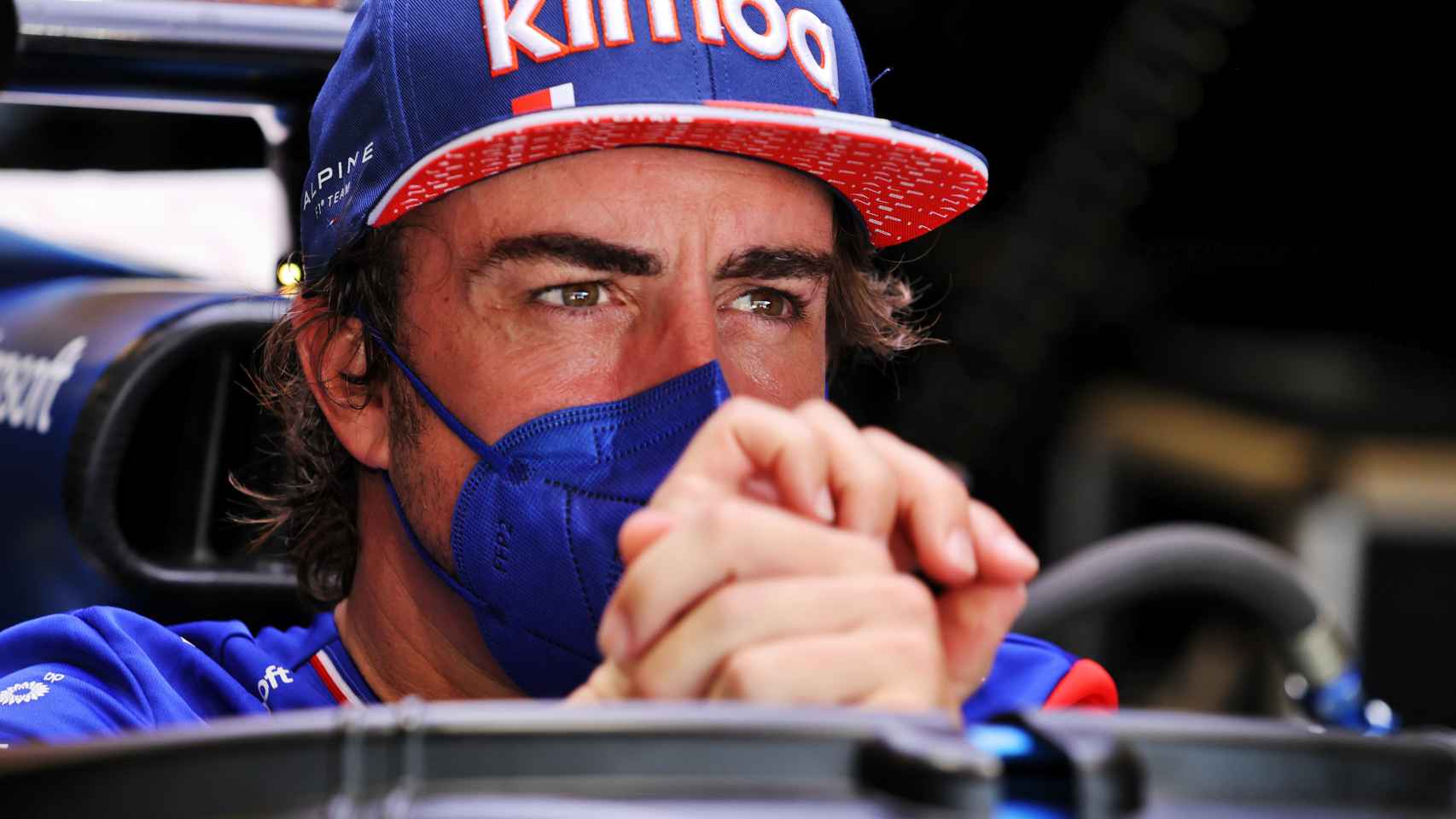 Fernando Alonso, durante el Gran Premio de Estados Unidos de Fórmula 1 en COTA (Austin/Texas)