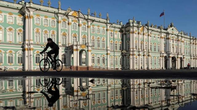 El Museo Hermitage de San Petersburgo.