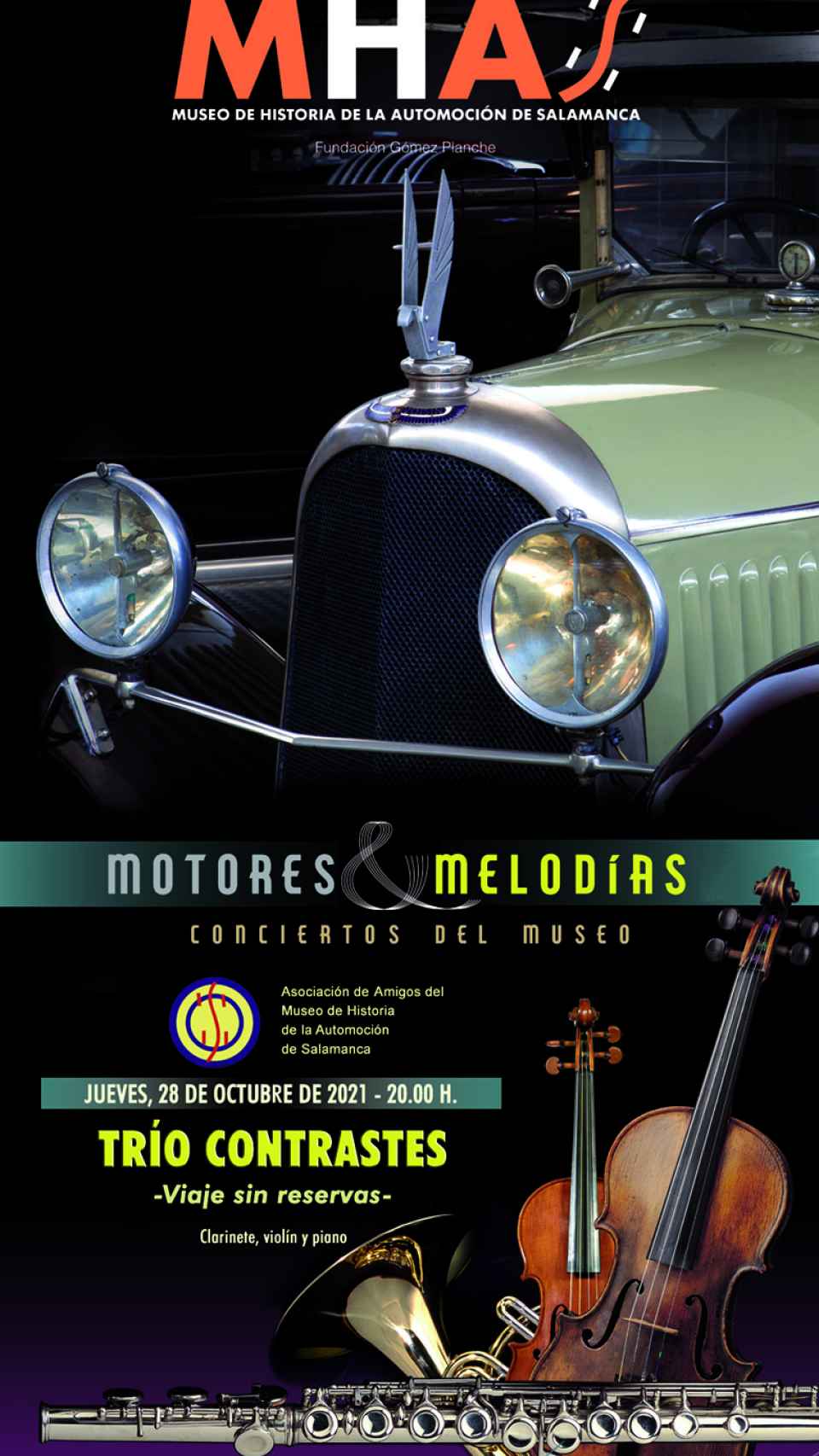 conciertos y melodías museo automocion salamanca