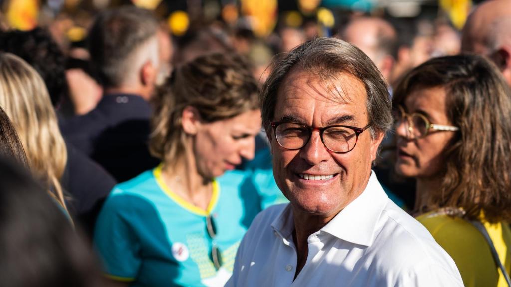 Artur Mas, en la Diada de 2019.