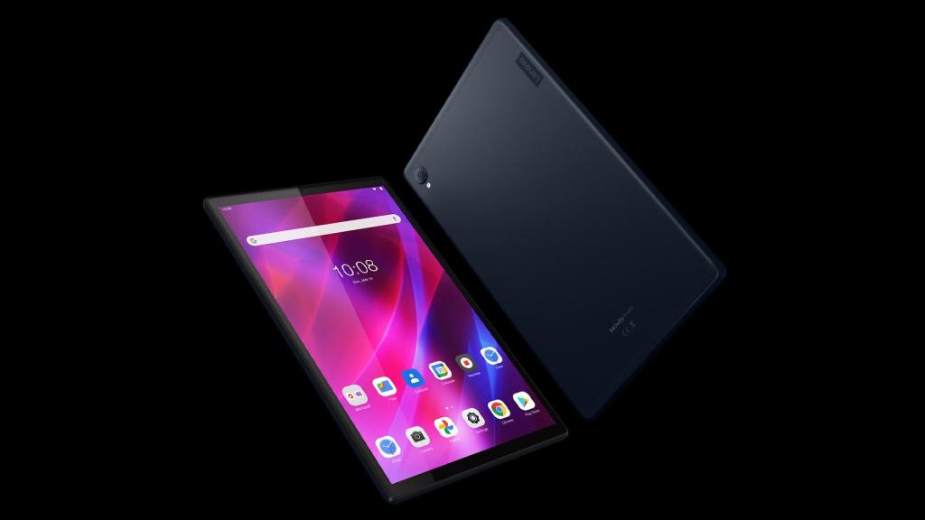 Lenovo Tab K10 encendida