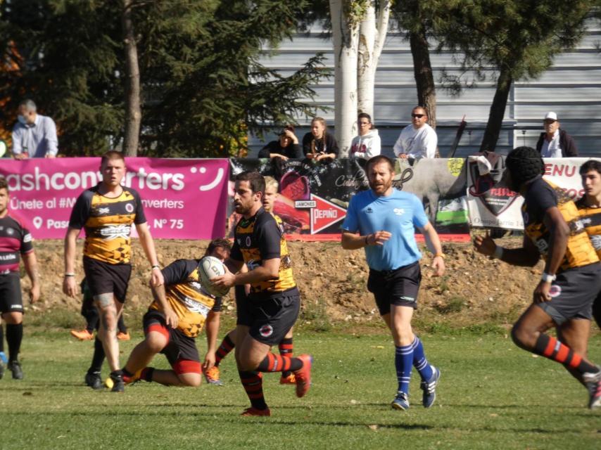 Victoria del equipo sénior de Salamanca Rugby para consolidar el liderato de la LigASISA