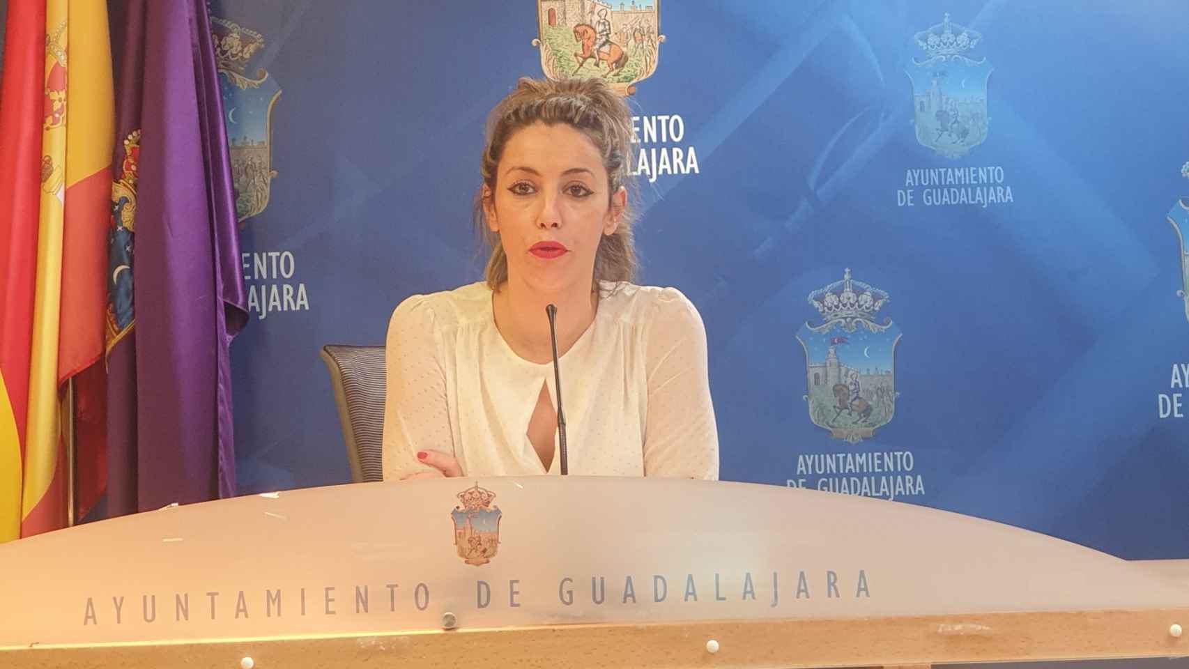 Lucía de Luz, concejala de Economía y Hacienda de Guadalajara.