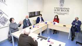 Igea en la reunión con la Universidad de Burgos / ICAL