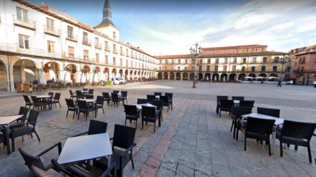 Plaza mayor de León