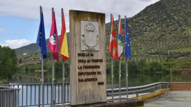 Instalaciones del puerto fluvial de Vega Terrón