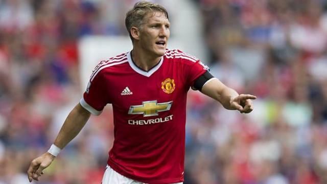 Bastian Schweinsteiger, en un partido del Manchester United