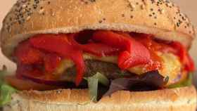 La hamburguesa vegana del restaurante toledano 'Street & Soul'.