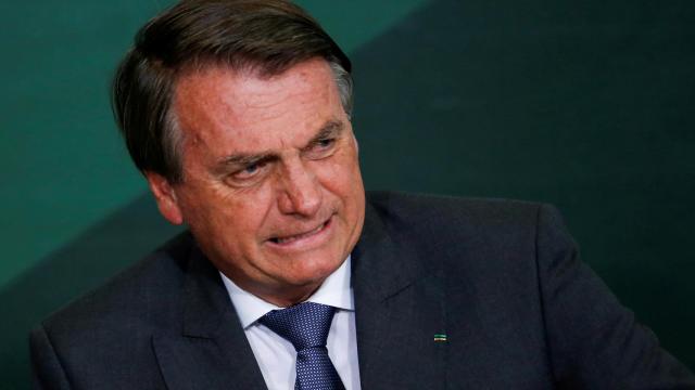 El presidente de Brasil, Jair Bolsonaro.