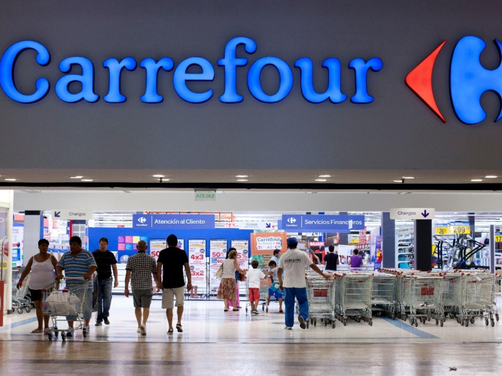 Tienda de shops ropa carrefour