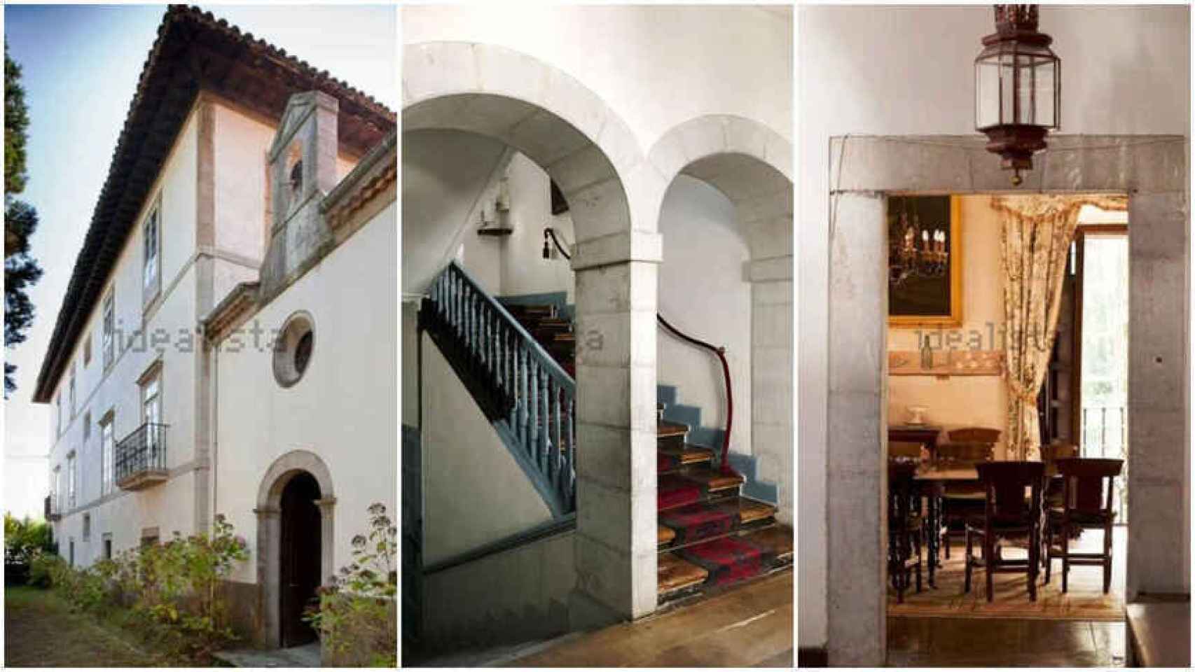 Algunas estancias del palacio de Beatriz Valdés y Ozores, madre del marido de Esperanza Aguirre.