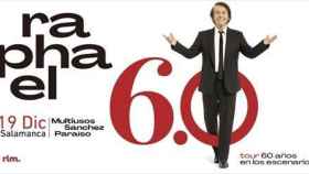 Imagen promocional del concierto de Raphael en Salamanca. - PANDORA PRODUCCIONES