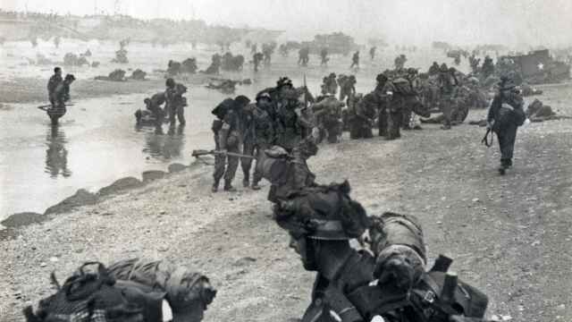 Desembarco de Normandía en la II Guerra Mundial.