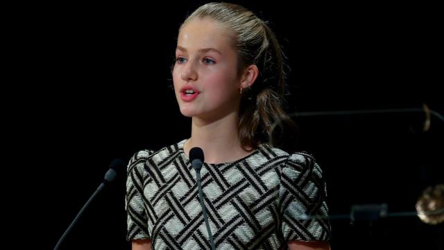 Leonor pronunció el viernes 22 de octubre un discurso muy inspirador en los premios Princesa de Asturias.