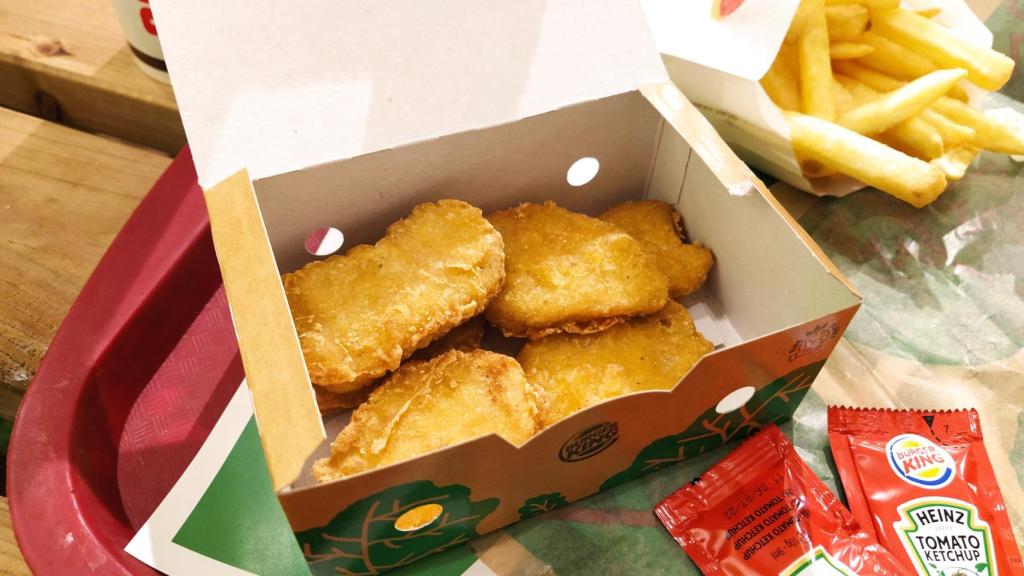 Los 'nuggets' vegetales de Burger King.