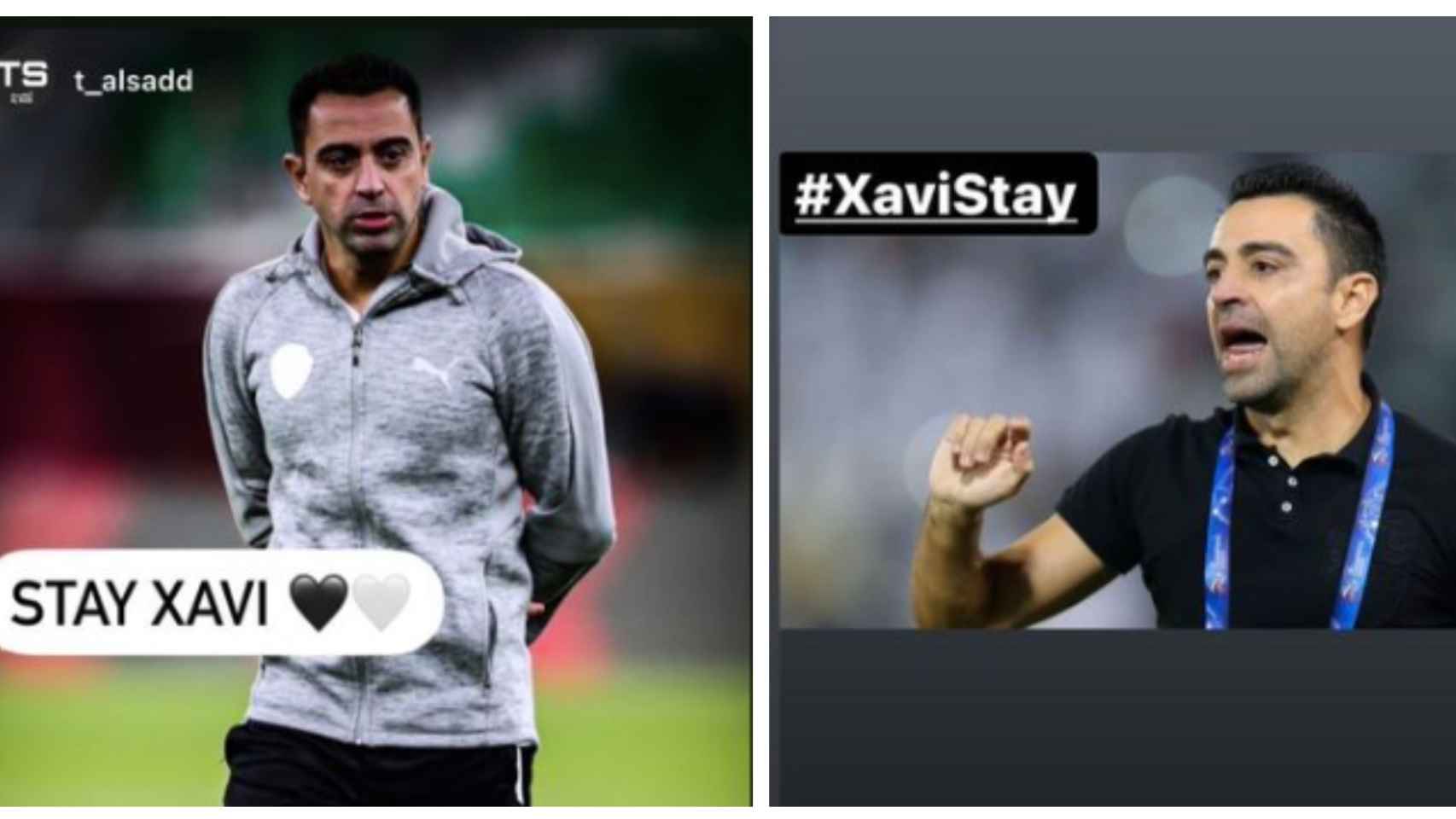'Stay Xavi', la campaña del Al-Sadd y Qatar en redes sociales para pedirle que no fiche por el Barça
