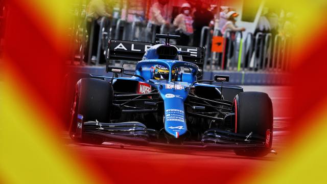 Fernando Alonso en el Gran Premio de Estados Unidos