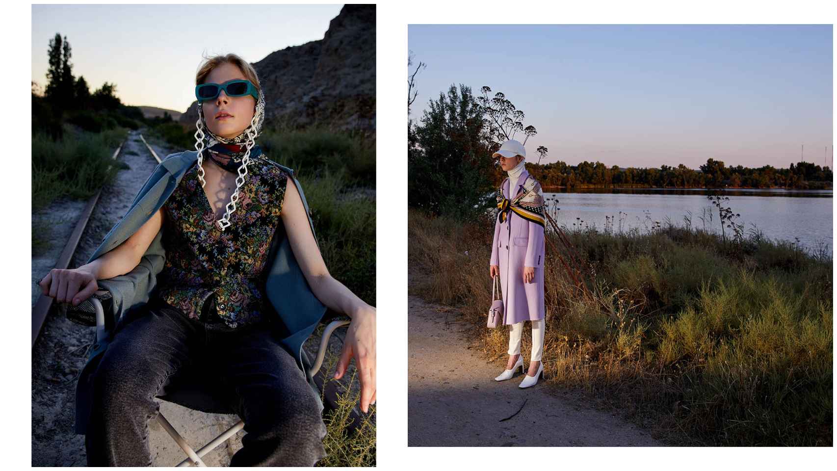 Sfera ha jugado a mezclar las prendas inspirándose en los estilismos de la burguesía de la década de los 60.