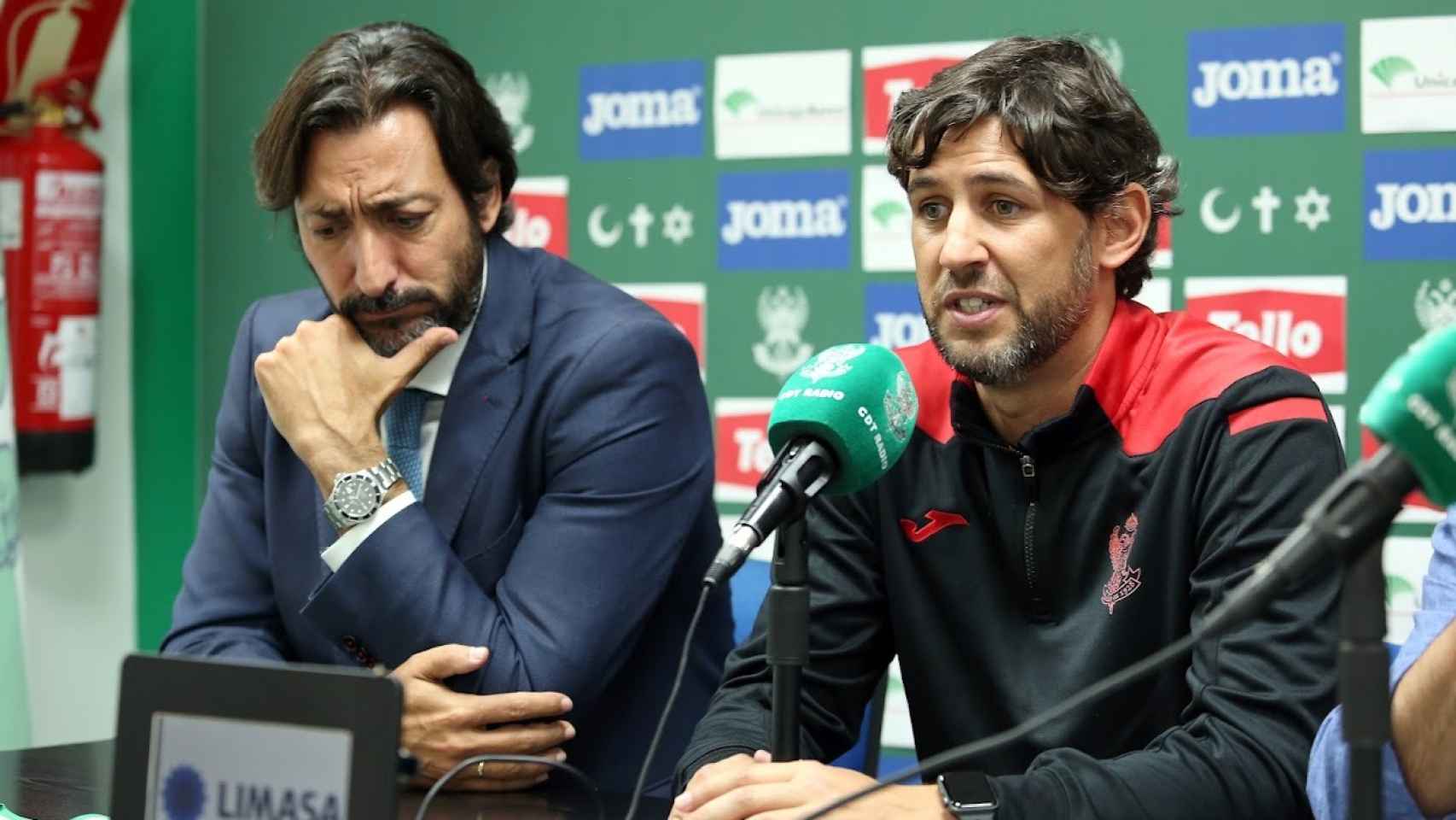 Sánchez Garrido y Javi Sánchez. Foto: Óscar Huertas