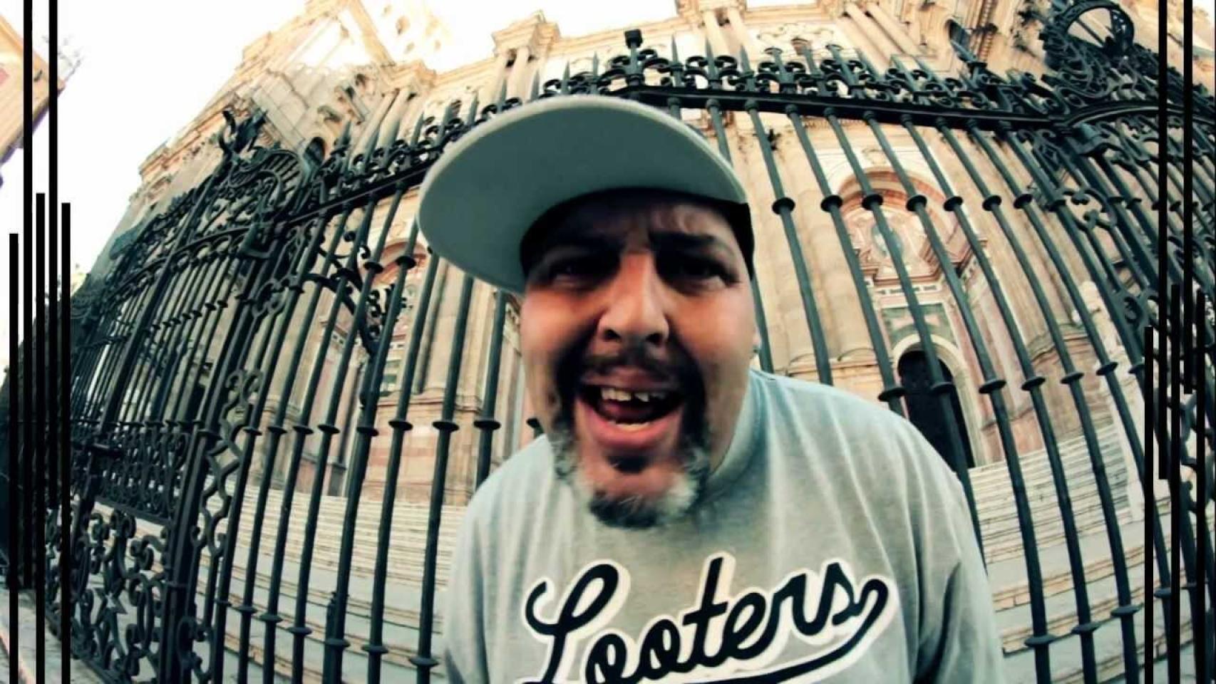 Gordo Máster, en el videoclip del original 'Málaga City'