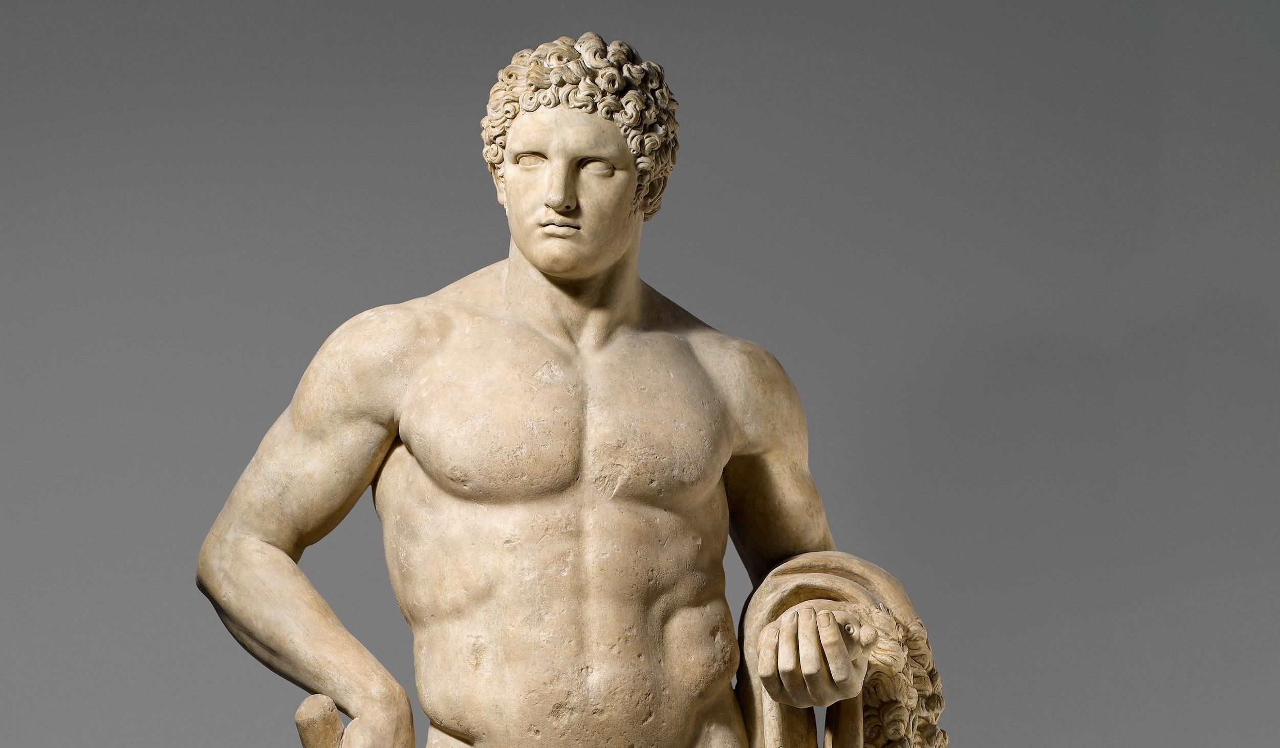 Estatua de Hércules en el Museo de Arte Metropolitano, Nueva York. https://www.metmuseum.org