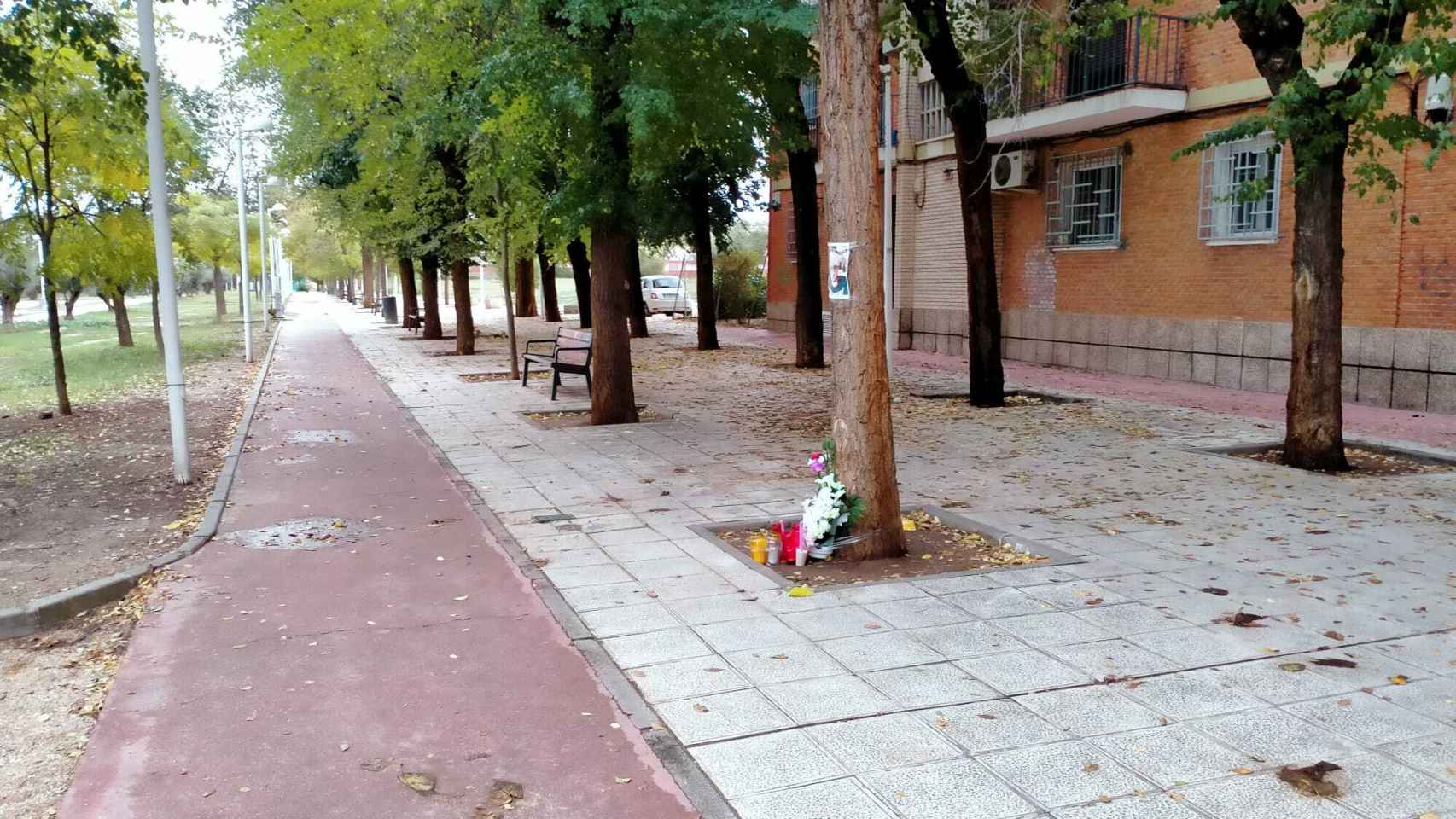 Calle Río Guadiloba, lugar del asesinato del joven de 21 años en Toledo