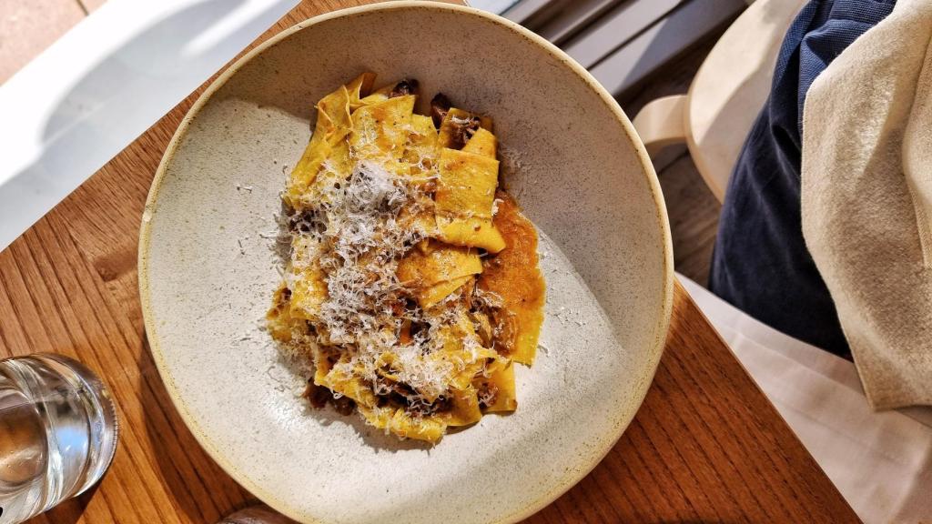 Pappardelle con ragú auténtico