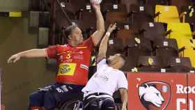 Selección española de balonmano en silla de ruedas en León - ICAL