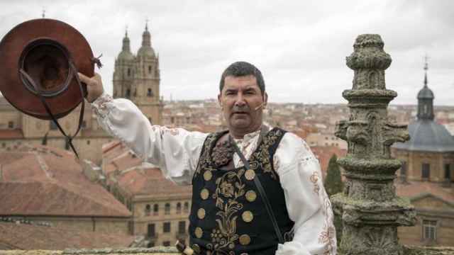 El folclorista salmantino Ángel Rufino de Haro, 'El Mariquelo'