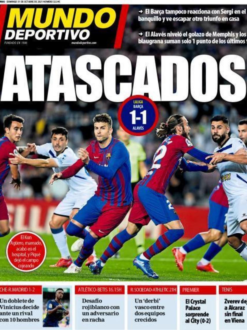 La portada del diario Mundo Deportivo (31/10/2021)