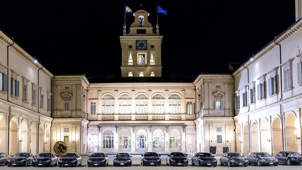 Flota de Maserati para el G20.