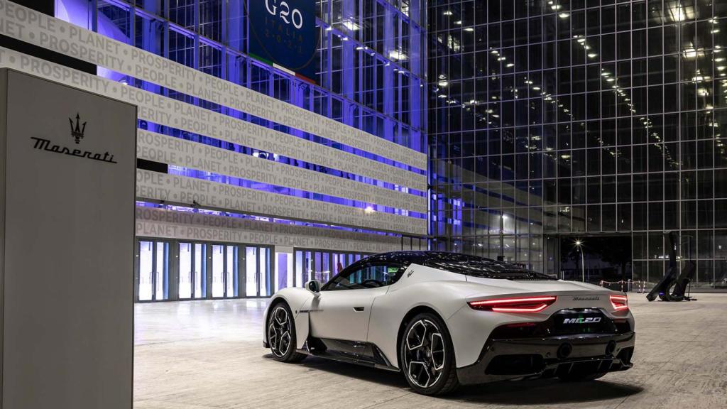 Maserati es el coche oficial del G20.