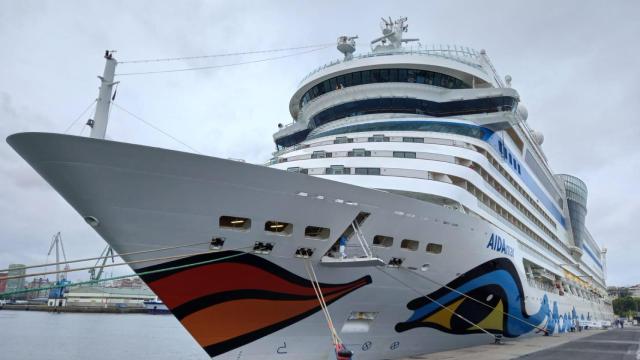 Aida Cruises ha hecho escala hoy con dos de sus embarcaciones en el Puerto de A Coruña